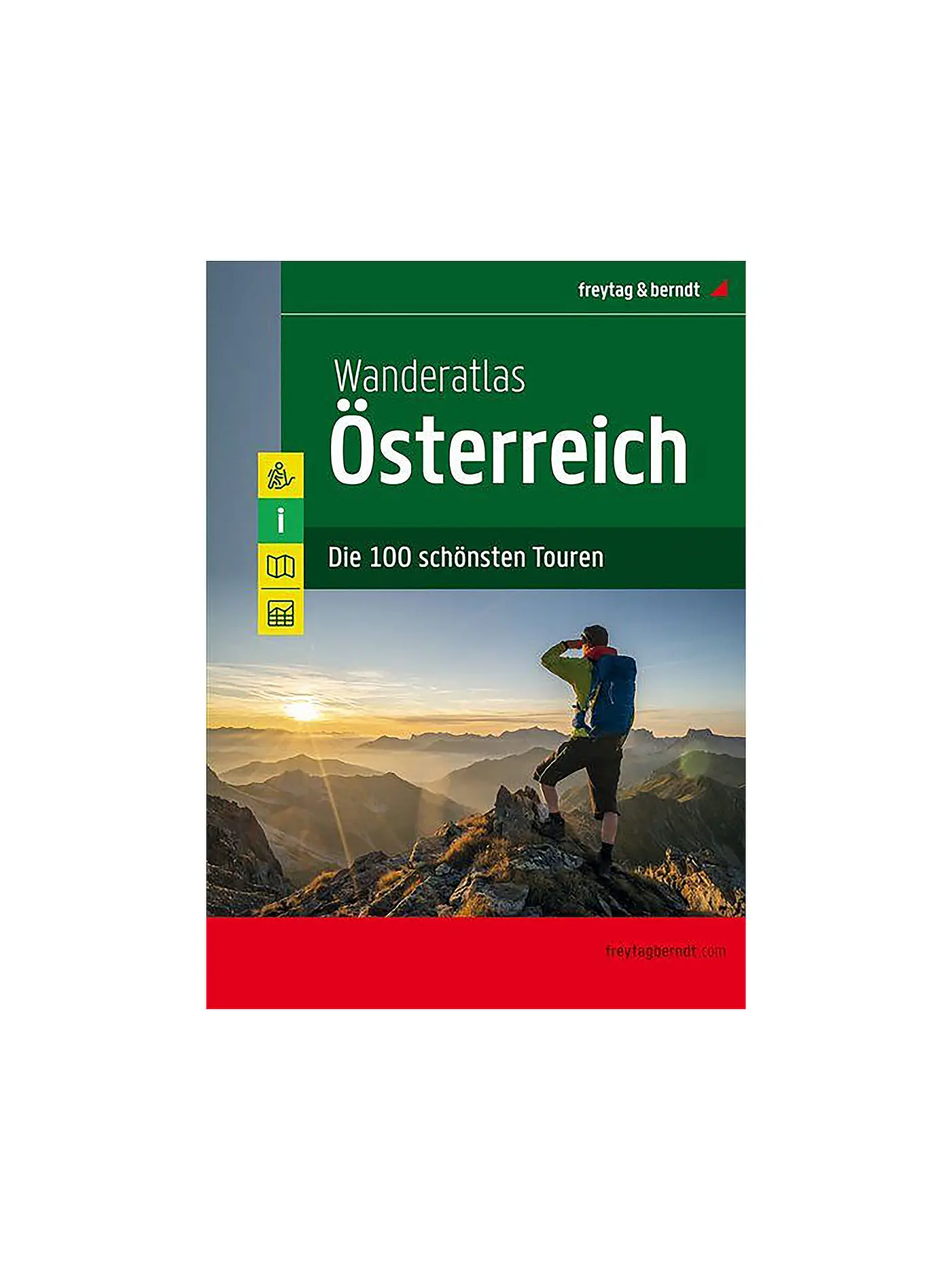 FREYTAG & BERNDT | Wanderkarte Wanderatlas Österreich, Jubiläumsausgabe 2020 | 